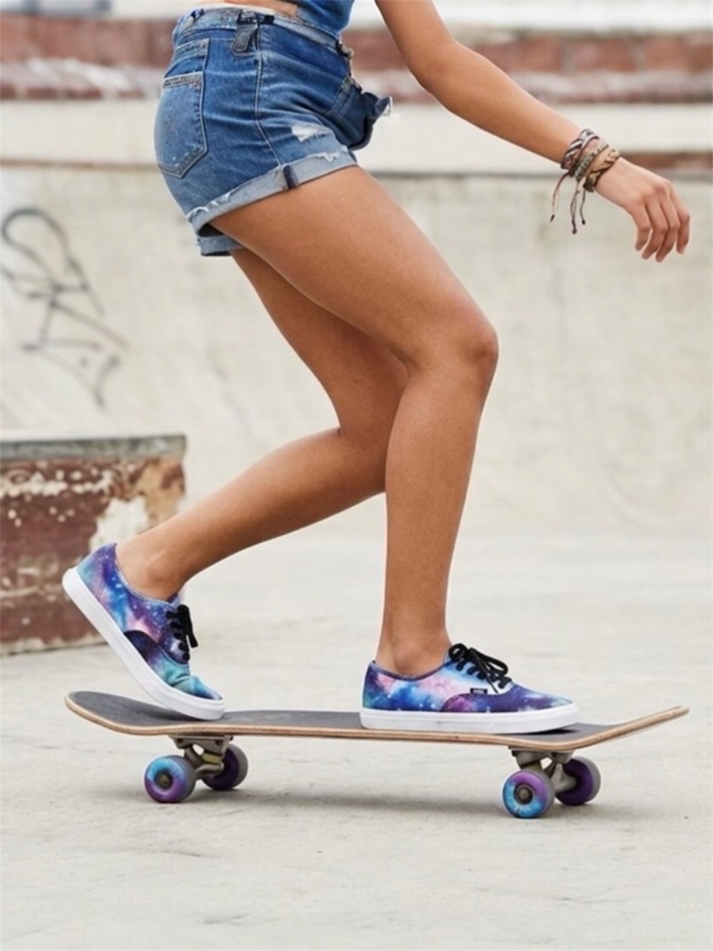 Vans Authentic Lo Pro Cosmic Galaxy Sneakers - Men's 4.5 / Women's 6